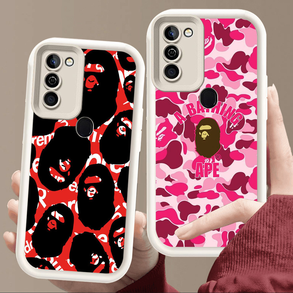 Casing untuk Infinix HOT Smart 5 11 8 12 6 10 Play Plus Putih lembut E101 ape