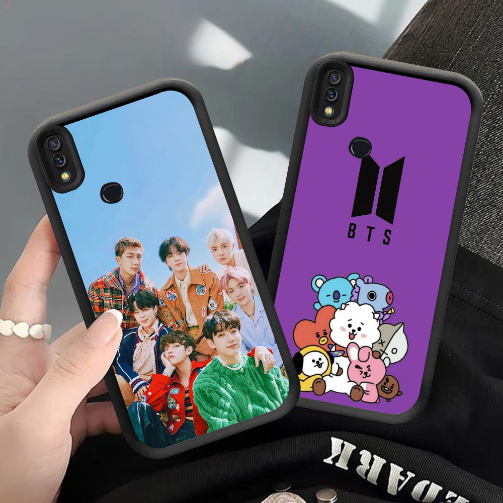 CK-46 BTS ARMY BT21 Shockproof Casing untuk Samsung A10S A30 A20S A36 A20 A11 A21S A10 A56