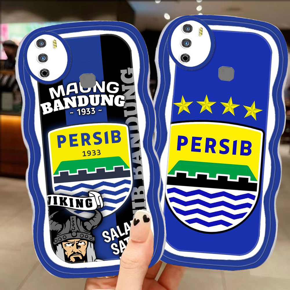 A-21 Persib TPU Casing untuk Infinix HOT Smart 20S 9 Play Transparan Case