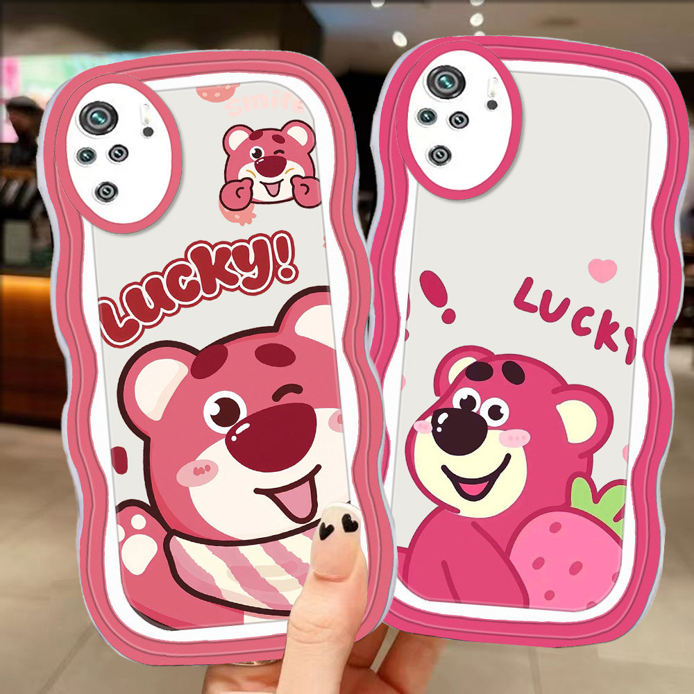 A-12 Lotso TPU Casing untuk Xiaomi Redmi 10C Note 10S 10 Pro Max 5G Transparan Case