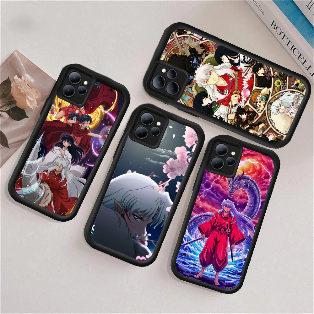 UQ43 InuYasha Casing untuk Hp Plating ITEL Infinix Zero Smart A70 6 Smart6 8 Smart5 P55 7 Note40ProP