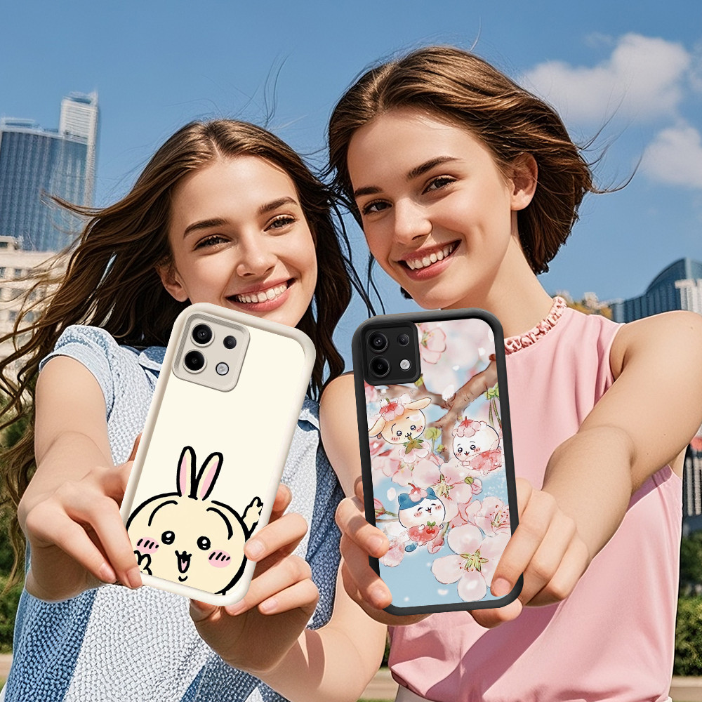 DE-6 Chiikawa Casing Handphone Untuk Infinix Smart Smart6 9 Ram3 10Plus Smart5 Ram2 7 8 10 6 Plus