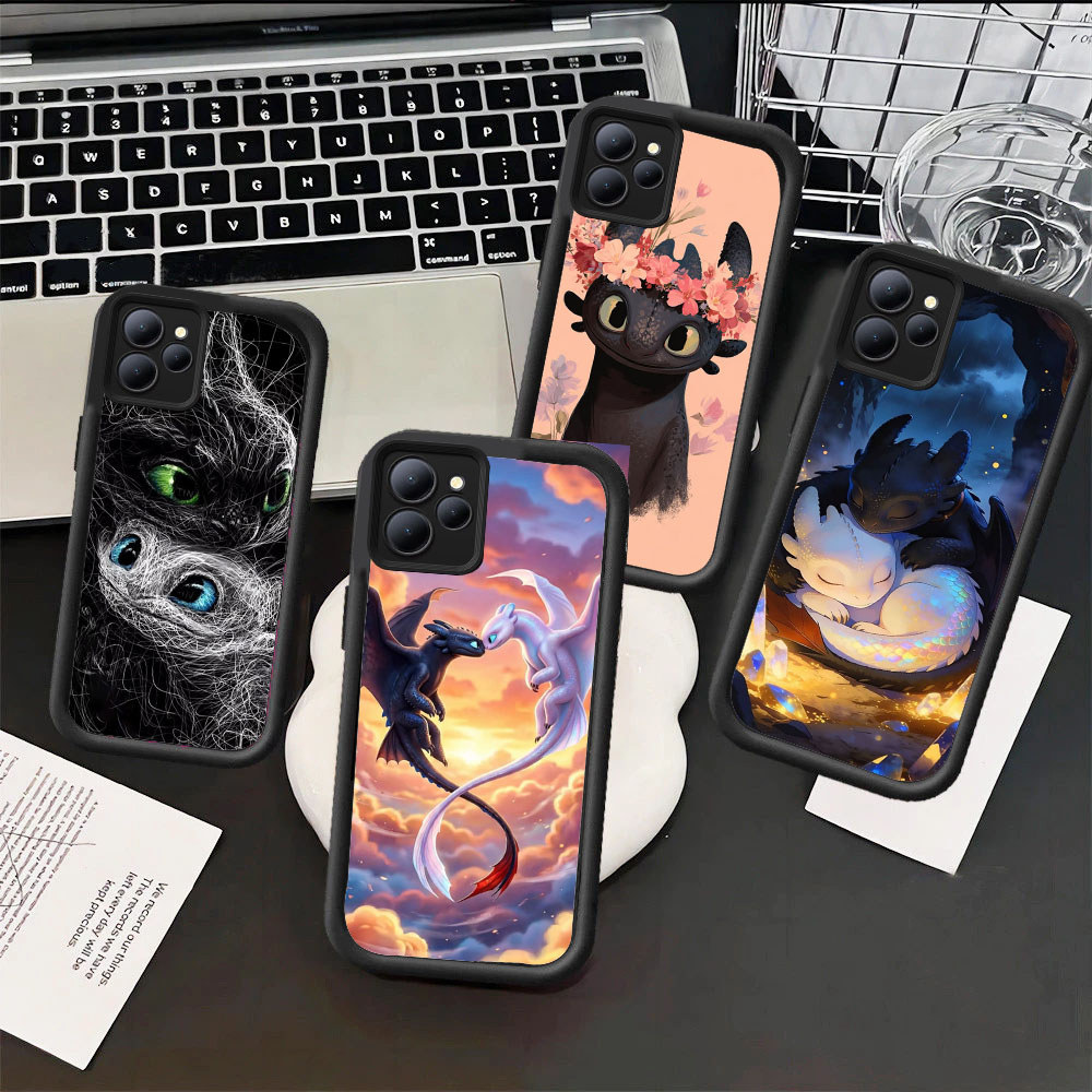 UQ87 Toothless Casing untuk Hp Plating ITEL Infinix Zero Smart A70 6 Smart6 8 Smart5 P55 7 Note40Pro