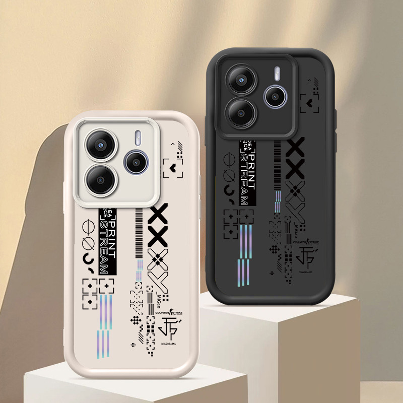 Casing For Redmi Note 14 5G Note 14 4G 5 Plus 6 6A 8 8A 8A Dual 8A Pro Aliran Kematian Silicone TPU 