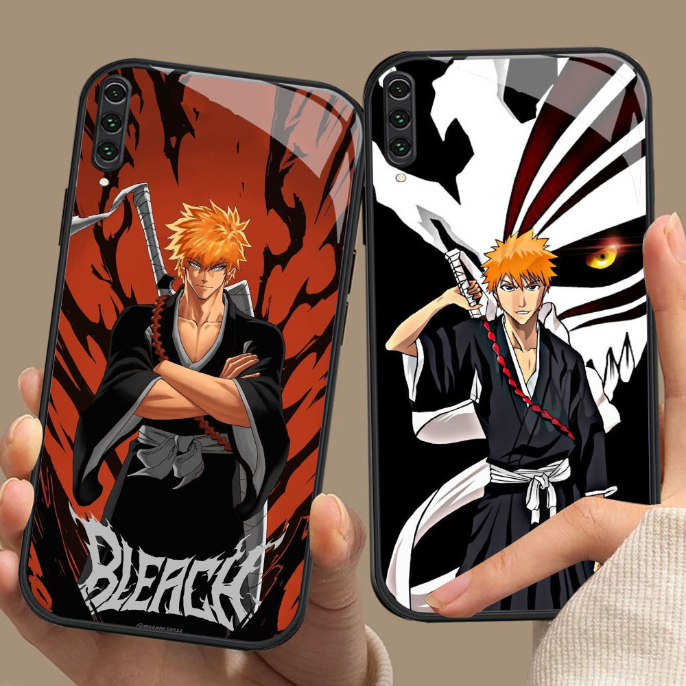 CK-8 Bleach HD Glass Casing untuk Samsung A50 A70S A70 A10 A02 A7 Note 10 Pro Plus
