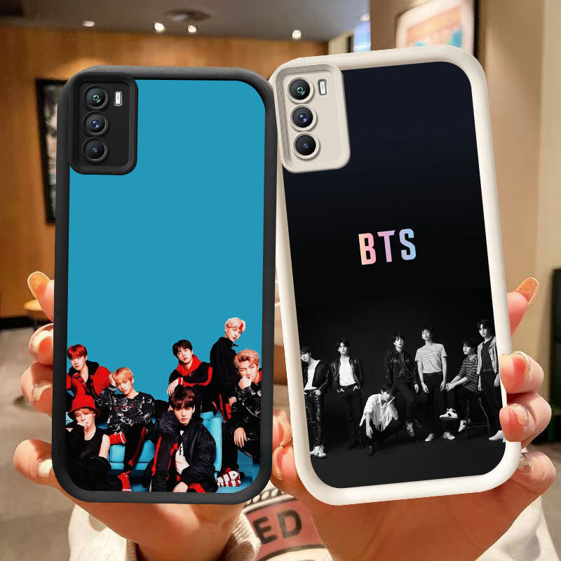 HP-5 bts Soft Case Kompatibel Realme A54S A33 C17 A16s A53S 7I A53 C75 A11S A16 2020