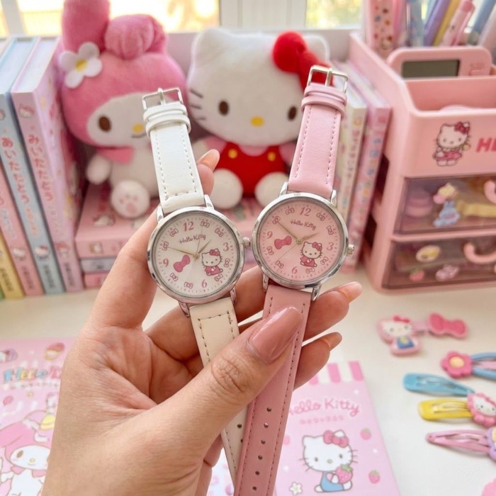 Kt Cat Cute Watch Female Junior High School Student Exam High-looking Quartz Watch Watch Hello Kitt