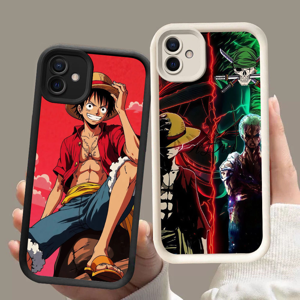 DR-68 Luffy Zorro Shockproof Casing untuk Samsung A03 F04 A05 A04 A04E M04 A06