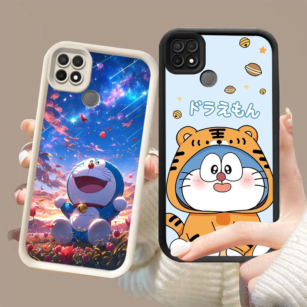HP-4 Blue Doraemon Soft Case for Realme Narzo C21 13 C25Y 30A 20 C21Y 12
