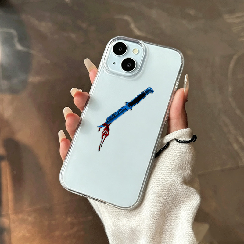 Softcase Pisau berdarah untuk Vivo V21E V60 Y04S Y400 V50 V91s V100 Y17s V27 V25 V23 V21 V20 Y30 Y50