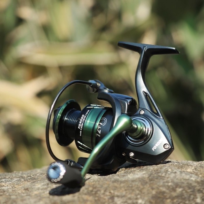 FD All-metal Oblique Mouth Ultra-light Fishing Reel Spinning Wheel Sea Fishing Pole Lure Shallow Cu
