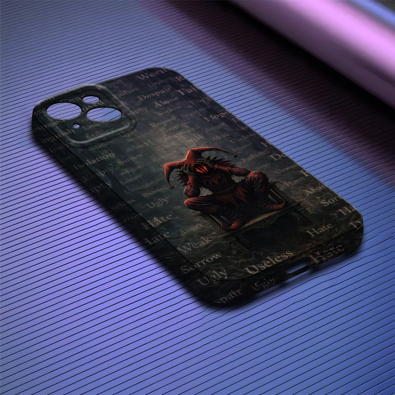 Case HP Anime Motif The Broken Jester for Iphone 7/8/plus X/XR/SE 11/12/13/14/15 Pro/Promax ; Samsun