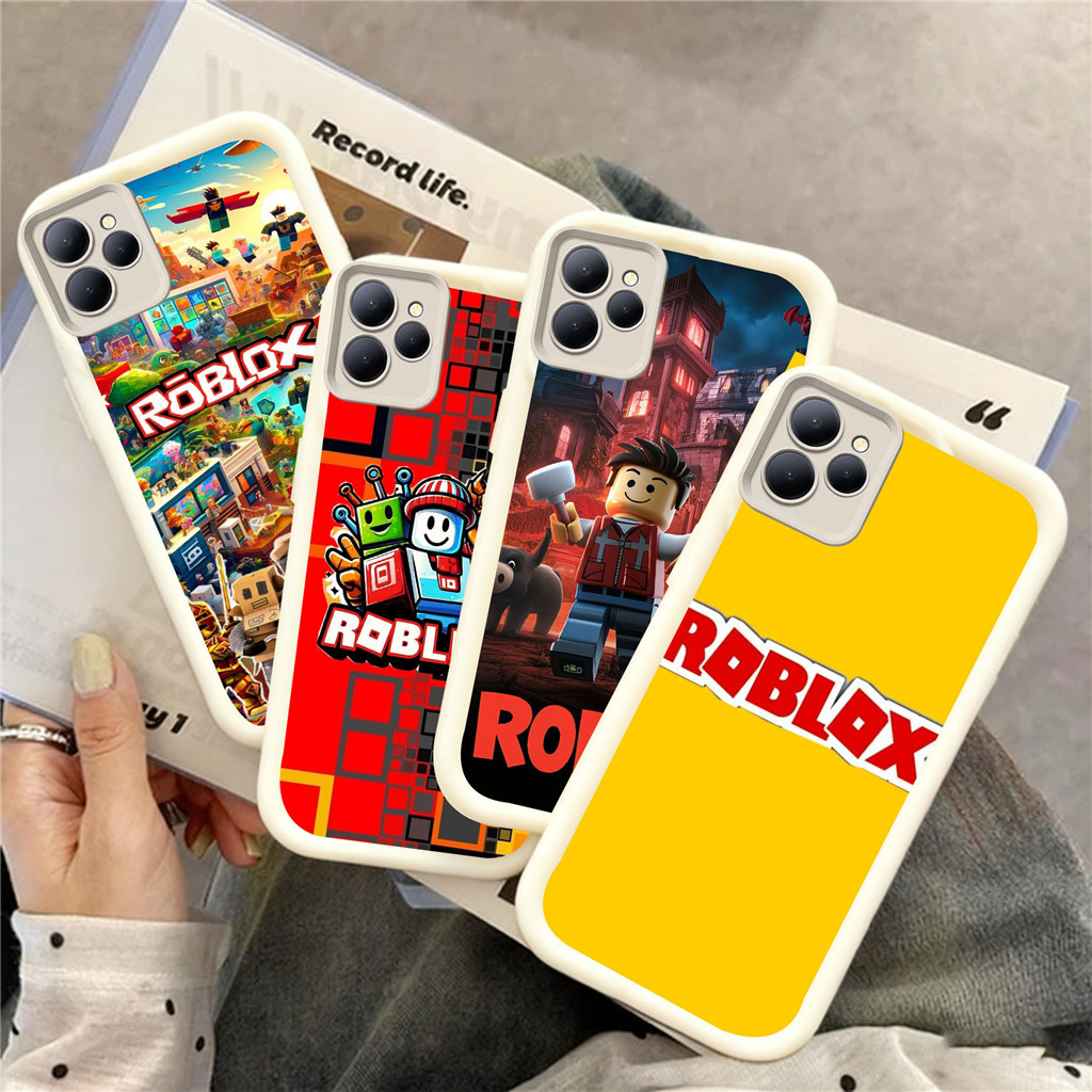 UQ73 Roblox Casing untuk Hp Plating ITEL Infinix Zero Smart A70 6 Smart6 8 Smart5 P55 7 Note40ProPlu