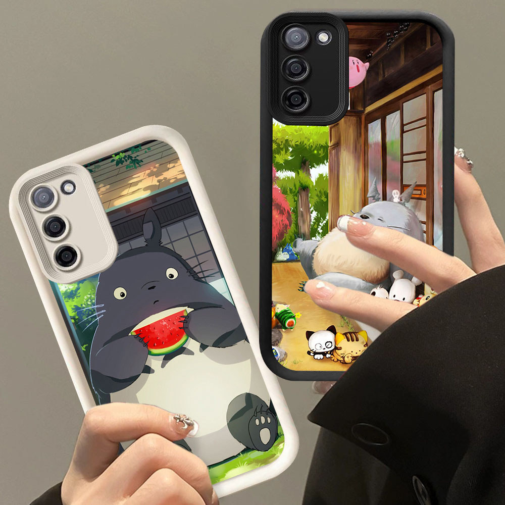 Lembut Casing untuk Samsung M02S Core A02S M02 F02S A03 A03S A02 Kasus CF59 Totoro Anime