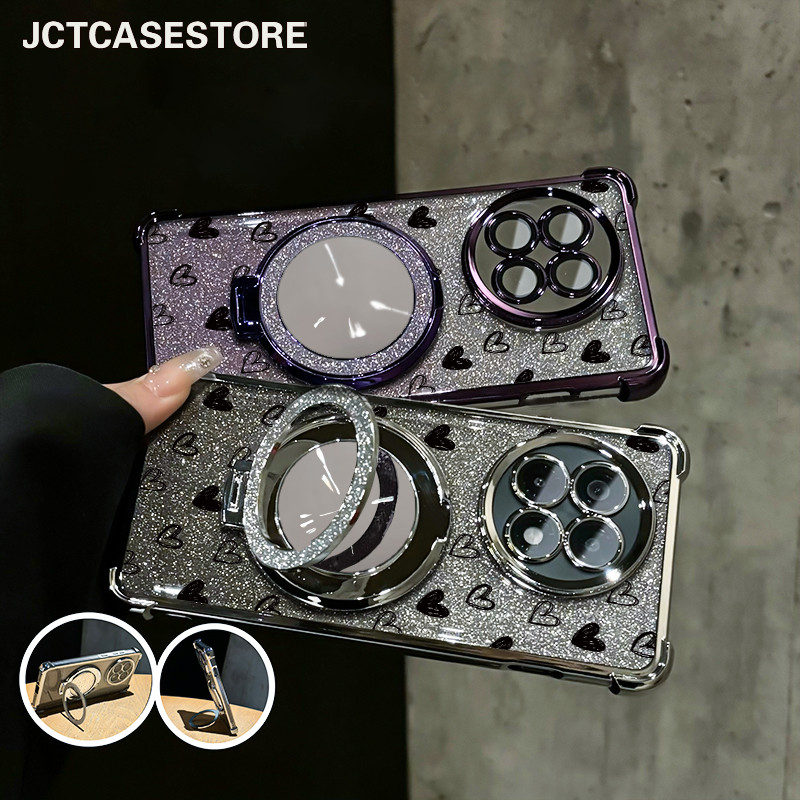 Case Oppo A57 A3X A12 A16S A5 2020 A15S Garskin Dengan Stand Case Oppo A17 A17K A33 Glitter CardCase