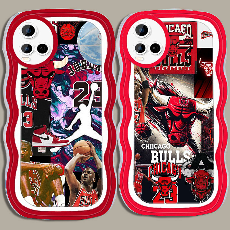 A-41 Basketball Logo TPU Casing untuk VIVO Y33 Y21a Y33t Y21s Y33s Y21 Y21e Transparan Case