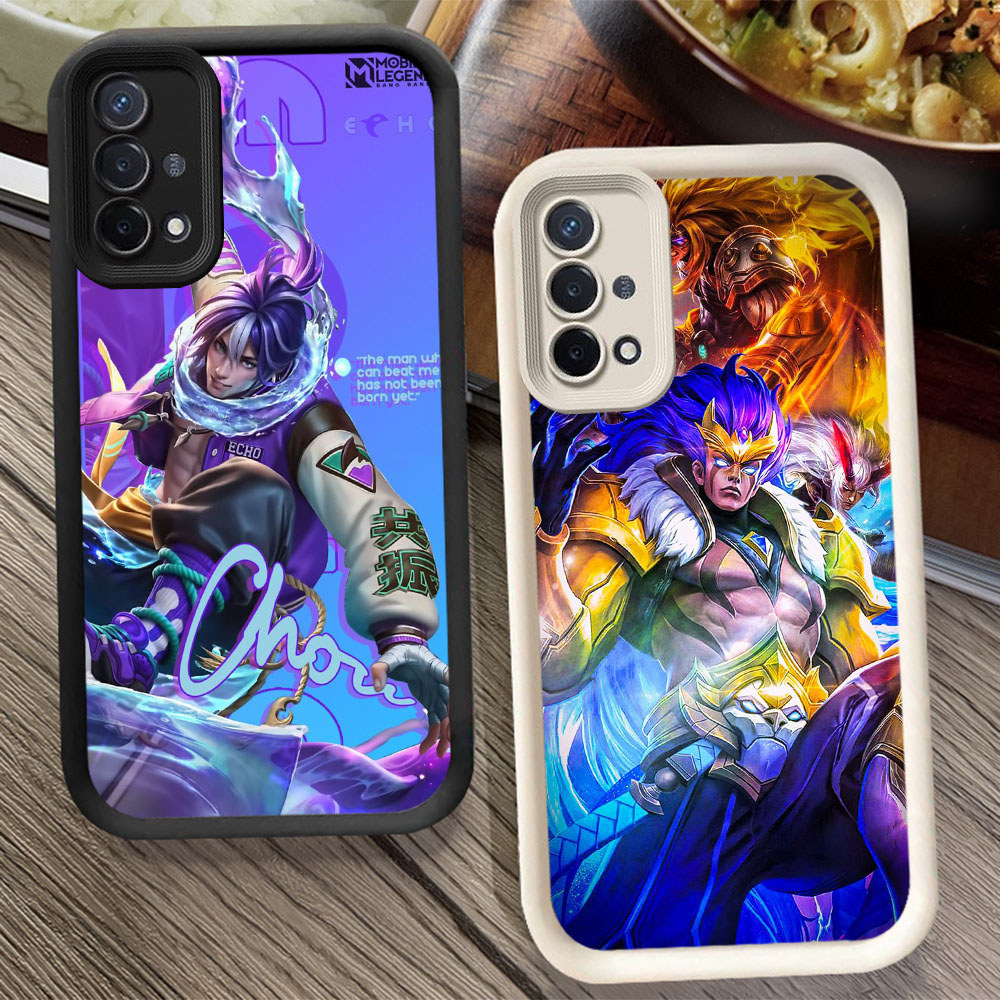 Casing Ponsel Anti Jatuh untuk OPPO Reno 4 Lite F17 A93 A16K A16E 4F Pro AD28 Mobile Legends