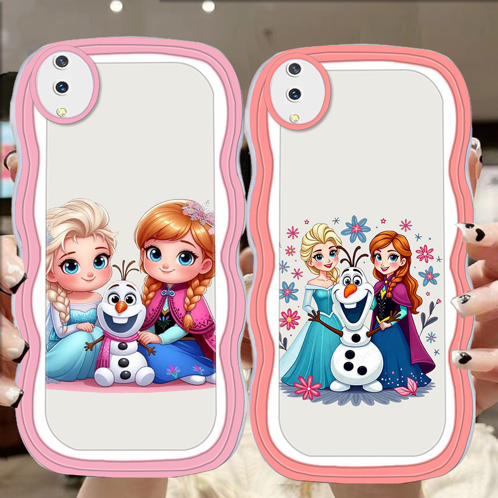 A-28 Frozen TPU Casing untuk Xiaomi Redmi 6A 5 6 5A Note 7 Pro Plus Transparan Case