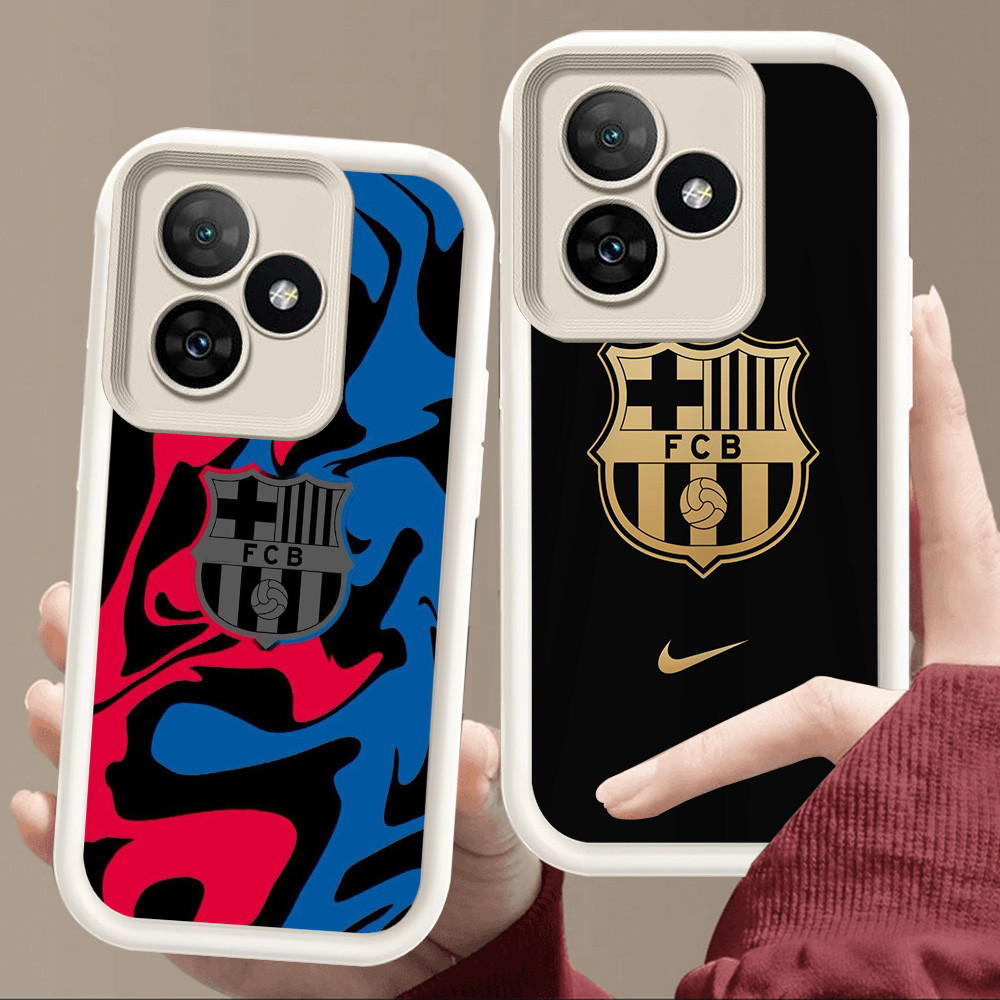 Casing untuk Realme Narzo C51 C67 50A C35 C33 C63 C61 C31 C55 C53 GT 6 Note 60 50 Prime 5G Putih lem