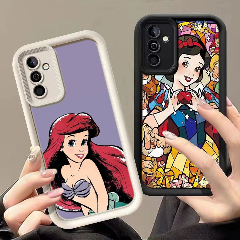 Angel Eyes Casing Samsung A12 A22 A22S A32 A52 A52s A72 TPU Soft Phone Case Silicon Cases S306 Disne