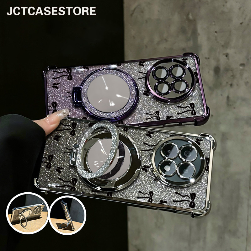 Case Oppo A57 A3X A12 A16S A5 2020 A15S Garskin Dengan Stand Case Oppo A17 A17K A33 Glitter CardCase