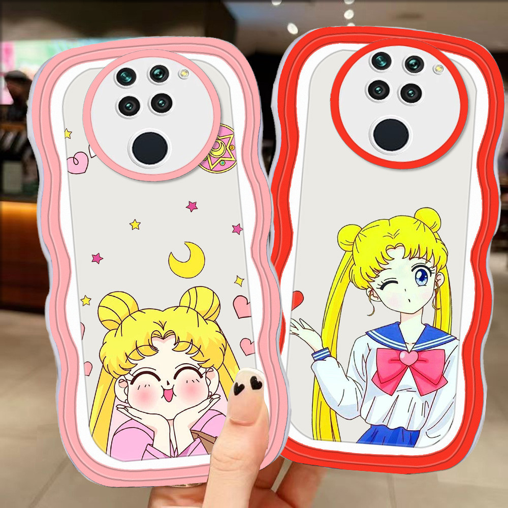 A-5 Sailor Moon TPU Casing untuk Xiaomi Redmi K30 Note K30S 9S 9 Pro Max Transparan Case