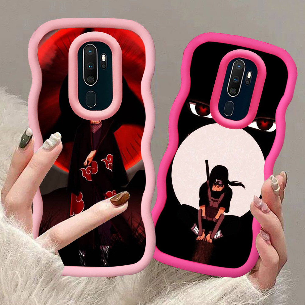 A-12 Naruto Itachi Casing untuk OPPO F11 A9 A5 2020 hitam merah Pink Case