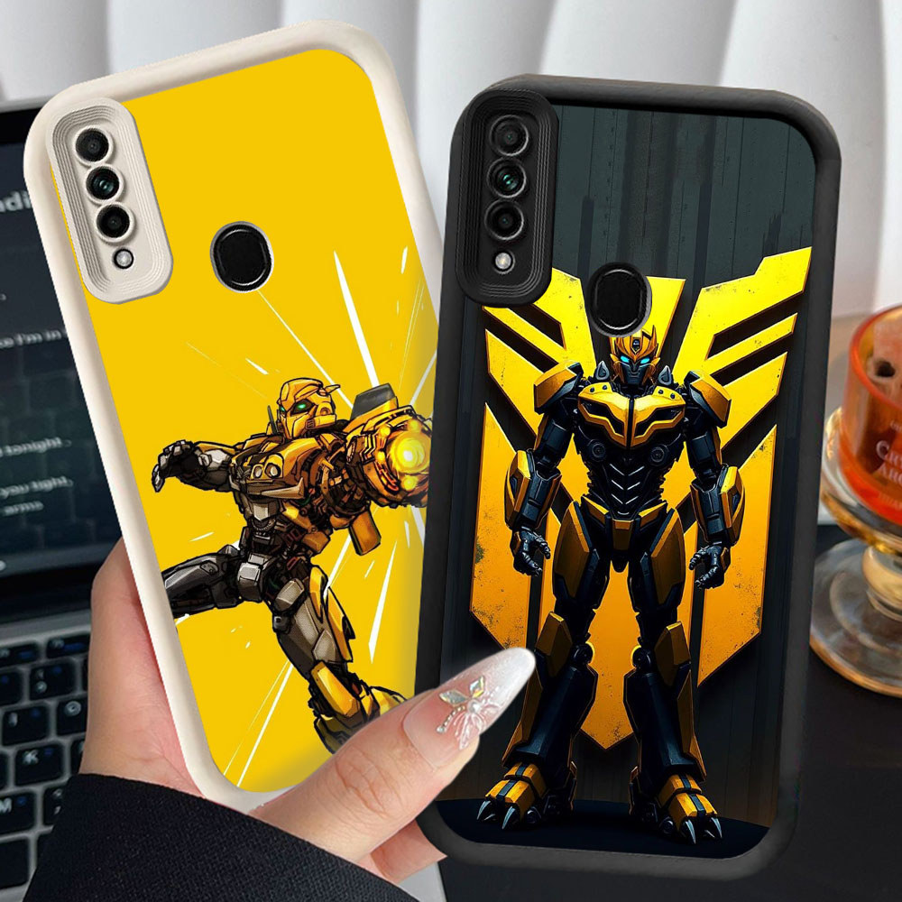 Casing Pelindung untuk OPPO Reno A91 3 F15 A31 2020 Kasus NR4 Bumblebee
