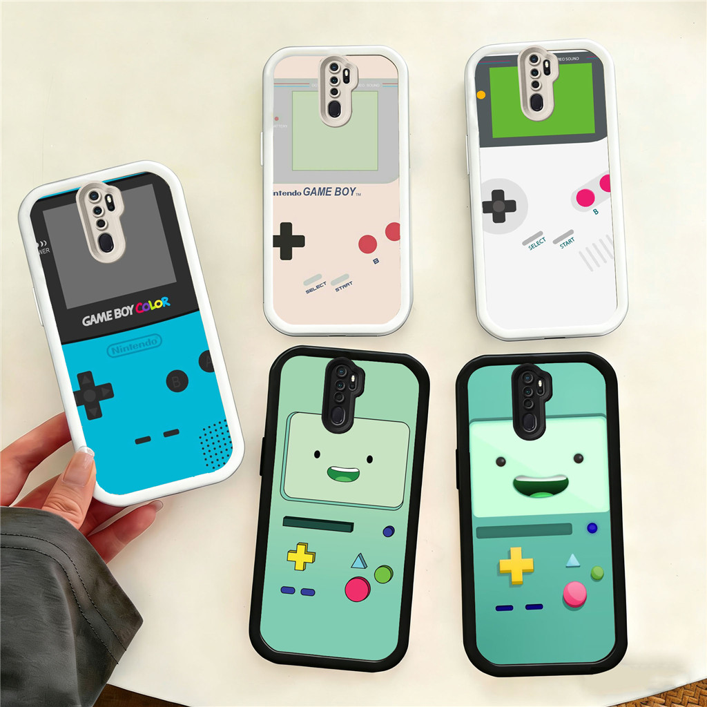 MKT36 PSP game console Casing untuk Realme Reno Find Narzo C65 12X A3 7 X3 F21S 13 N65 X5 Lite Pro 5