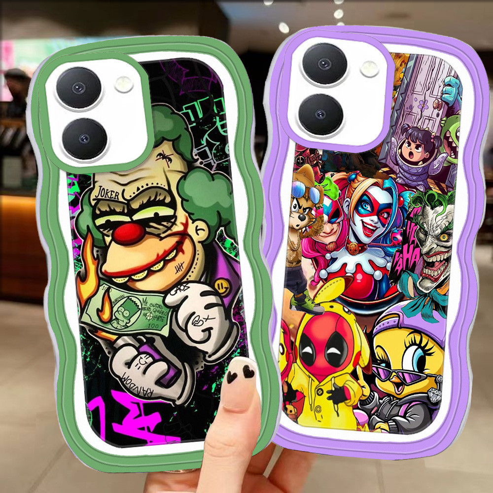 A-103 Joker TPU Casing untuk Xiaomi Redmi 15 A5 A1 POCO C65 C71 X7 Pro F7 5G Transparan Case