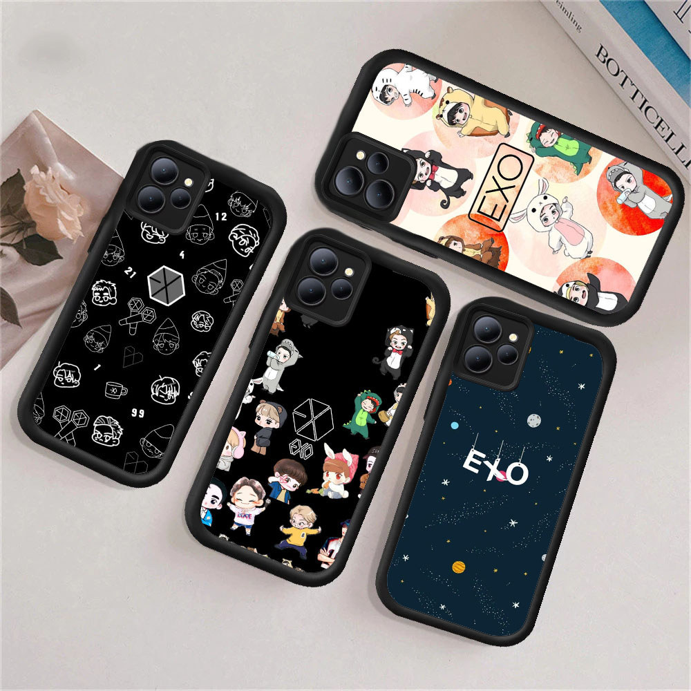 UQ32 EXO Casing untuk Hp Plating ITEL Infinix Zero Smart A70 6 Smart6 8 Smart5 P55 7 Note40ProPlus 3
