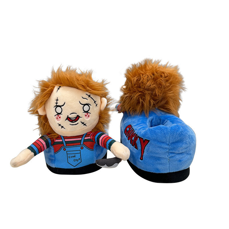 Boneka Anak Viral - Produk : Sandal Chucky, Produk Turunan Dari Boneka Horor Chucky. Berkualitas