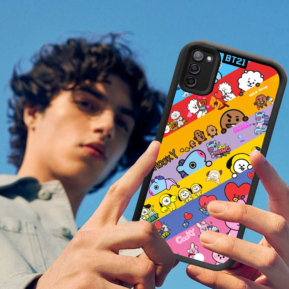 DE-5 BTS Untuk Casing Samsung A03S M30S F02S A51 FE M21 M02S A71 S20 A31 A02S 2020