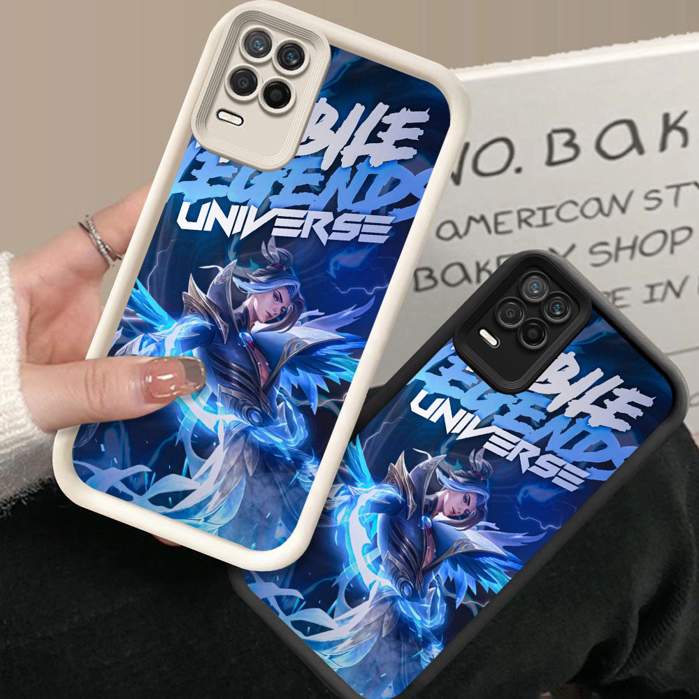 Casing untuk Realme 8S 8 OPPO A54 Pro 5G Kasus Pelindung JM16 Mobile Legends