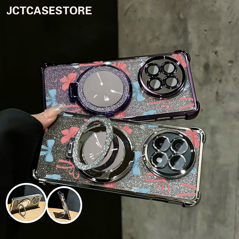 Case Oppo A57 A3X A12 A16S A5 2020 A15S Garskin Dengan Stand Case Oppo A17 A17K A33 Glitter CardCase