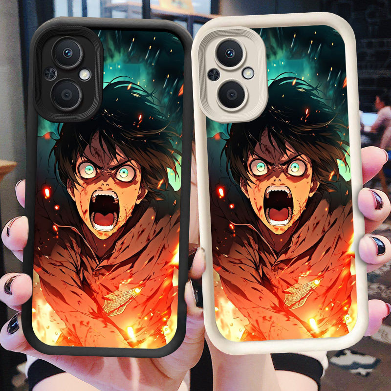 Casing untuk OPPO Reno 8 7 7Z 8Z Lite 5G L1 Attack on Titan