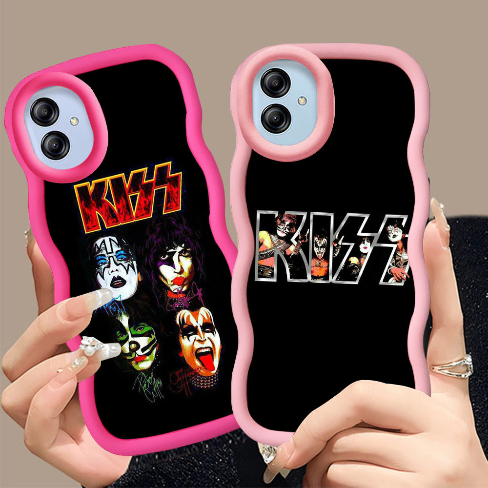 A-9 Rock Band Casing untuk Samsung A05 M13 A04 F04 M04 A04E 5G hitam merah Pink Case