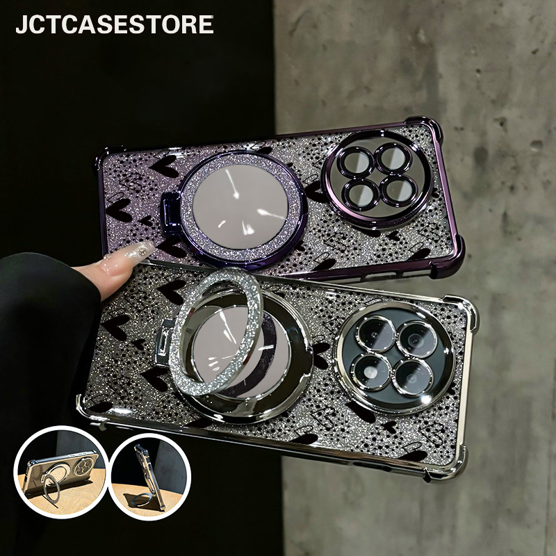 Case Oppo A57 A3X A12 A16S A5 2020 A15S Garskin Dengan Stand Case Oppo A17 A17K A33 Glitter CardCase