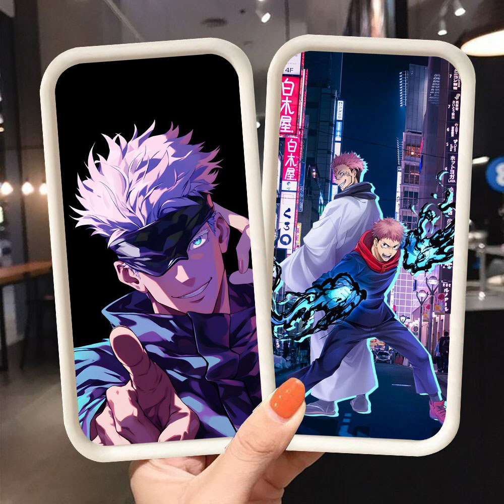 CK-66 Jujutsu Kaisen Anime Shockproof Casing untuk VIVO Y51 Y51A Y73 V21 Y53s V21E Y51S Y31 Y33