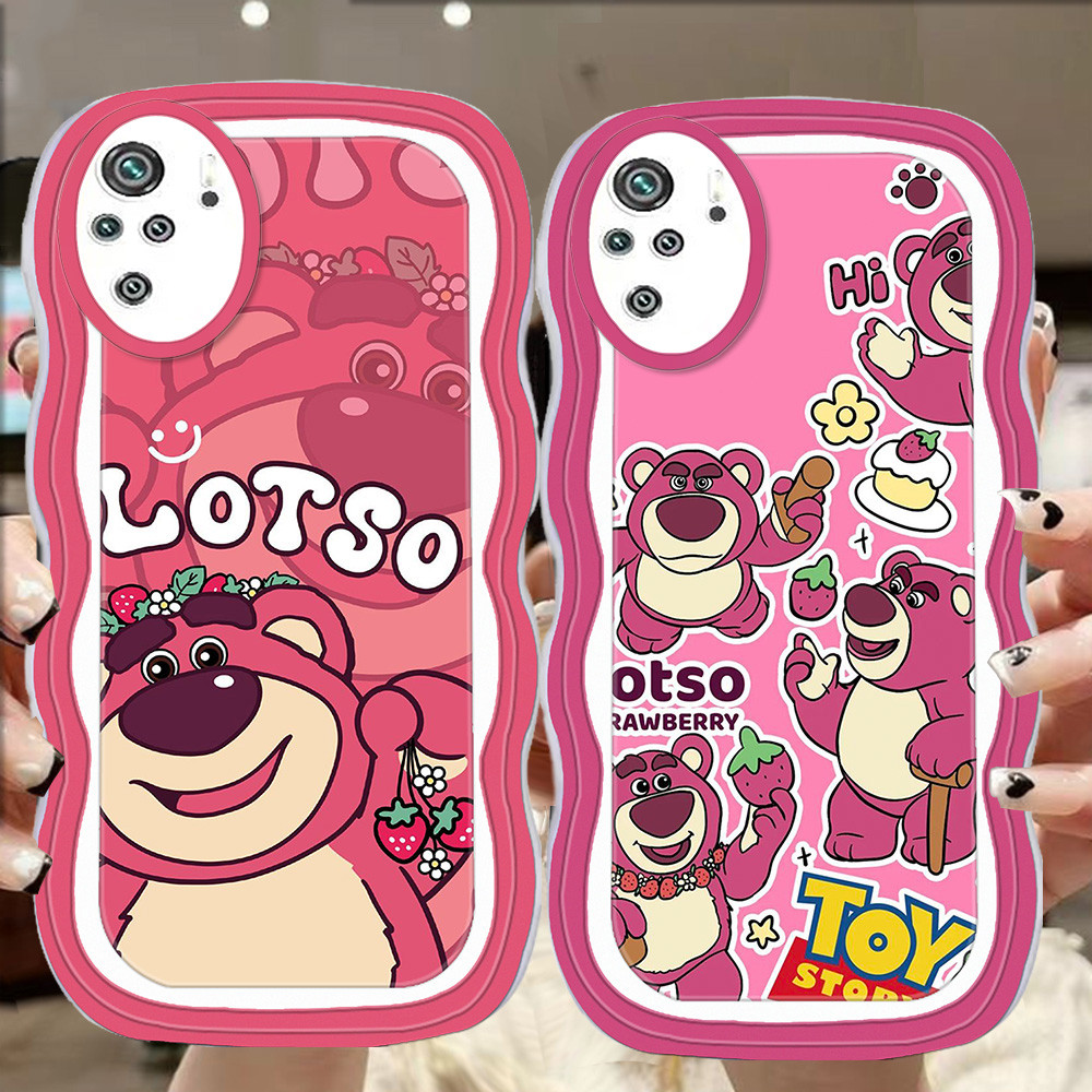 A-98 Lotso TPU Casing untuk Xiaomi Redmi 10C Note 10S 10 Pro Max 5G Transparan Case