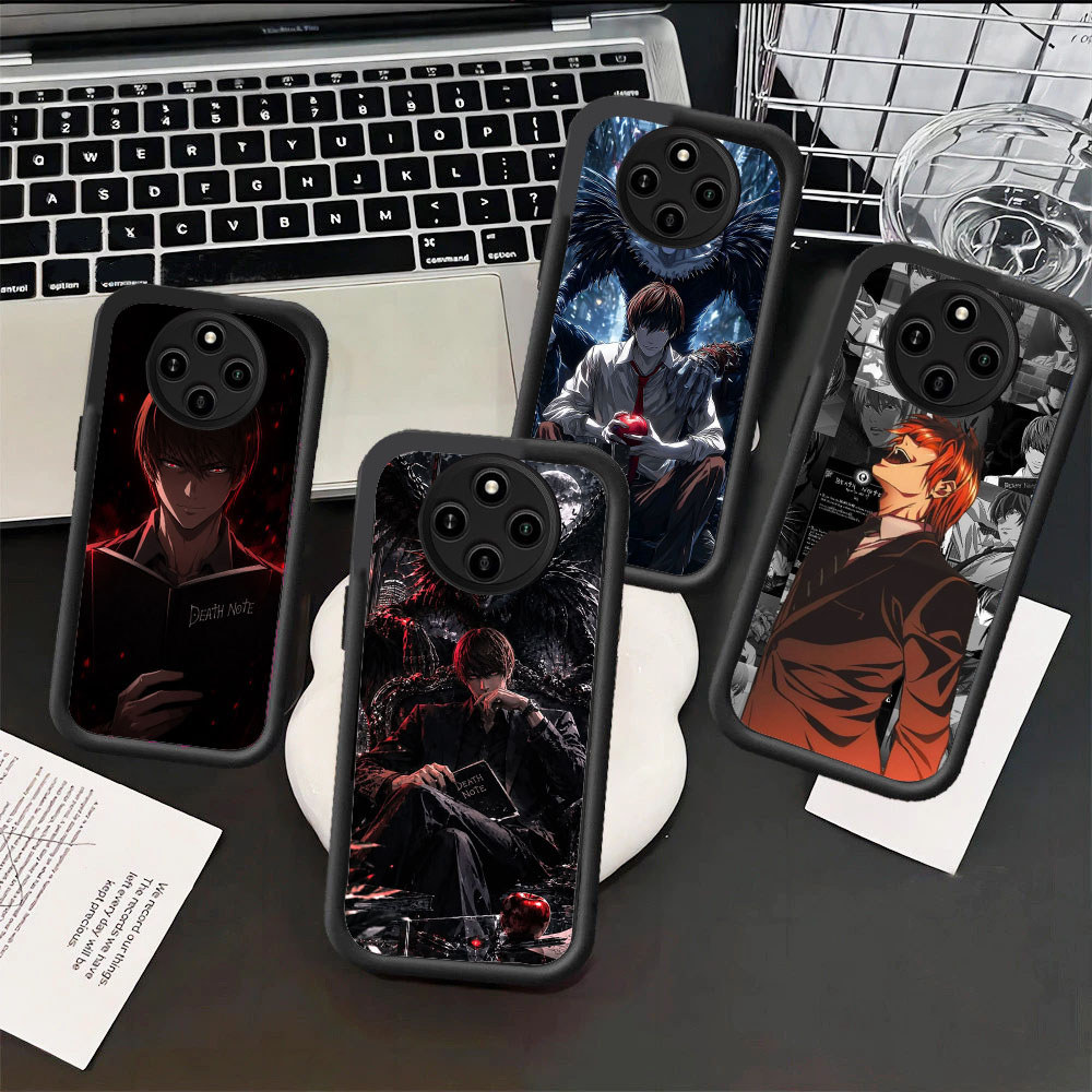 VZ23 Death Note Casing untuk Xiaomi Redmi Note 7 Note13ProPlus5G 12 13 11 Pro 5G kasus silikon lunak