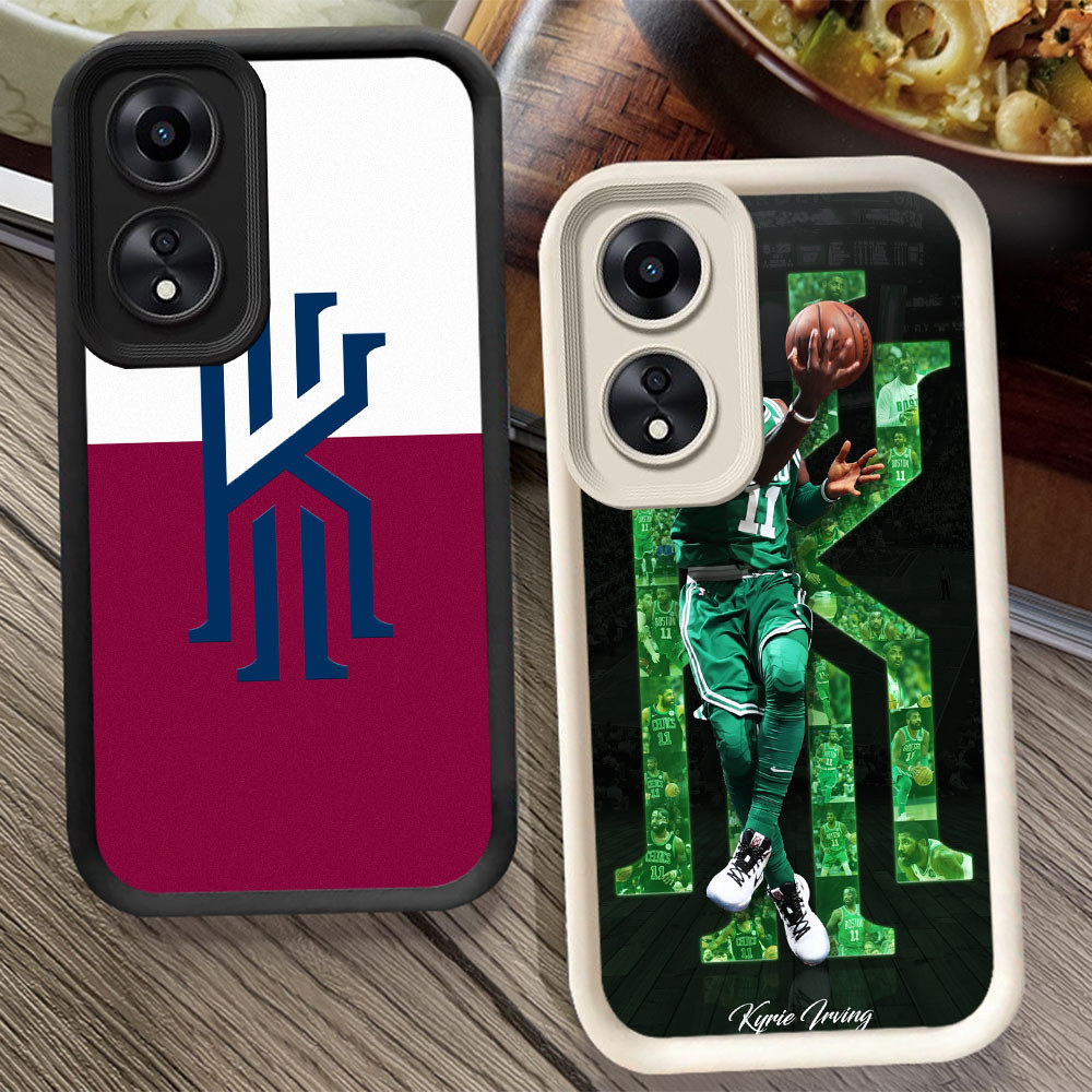 Casing Ponsel Anti Jatuh untuk OPPO A78 A18 A98 A58 A38 A17 A60 5G AD23 Kyrie Irving