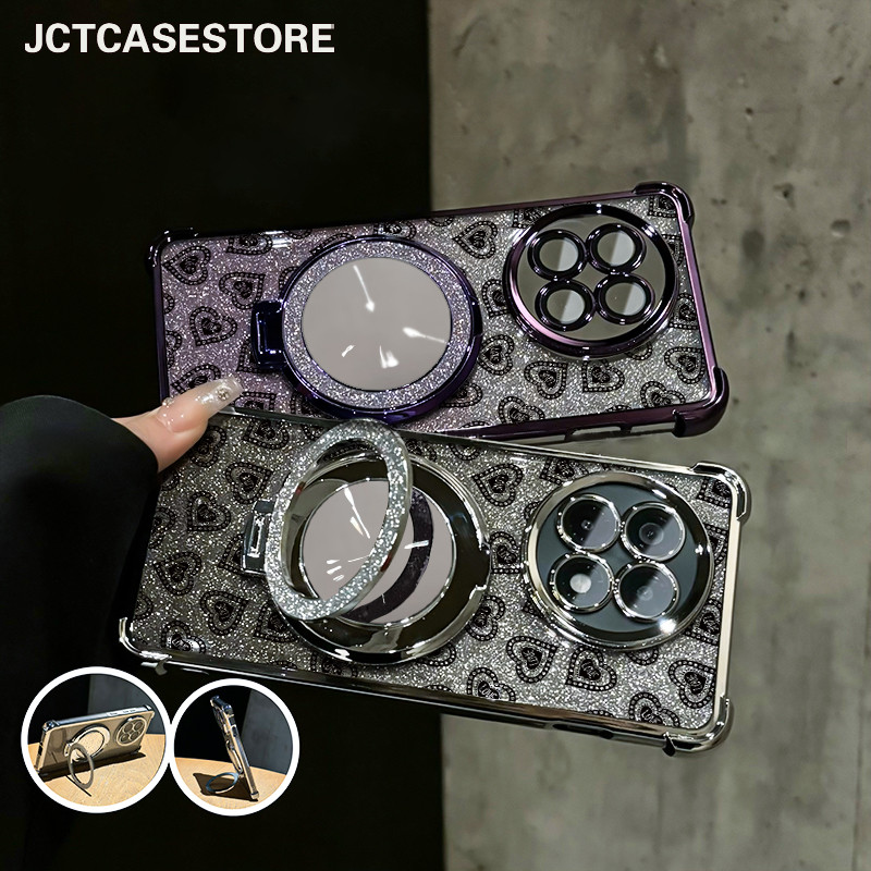 Case Oppo A57 A3X A12 A16S A5 2020 A15S Garskin Dengan Stand Case Oppo A17 A17K A33 Glitter CardCase