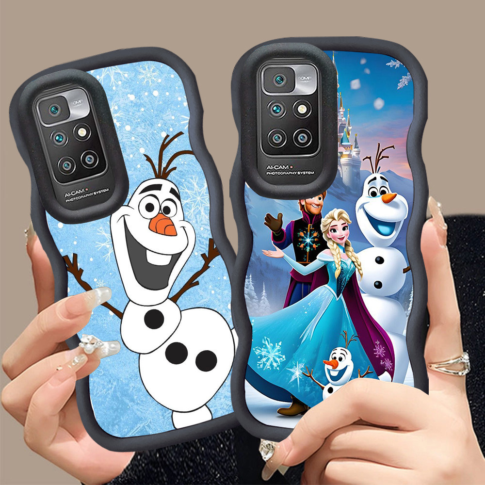A-21 Frozen Casing untuk Xiaomi Redmi Note 11 11s Pro 5G hitam merah Pink Case