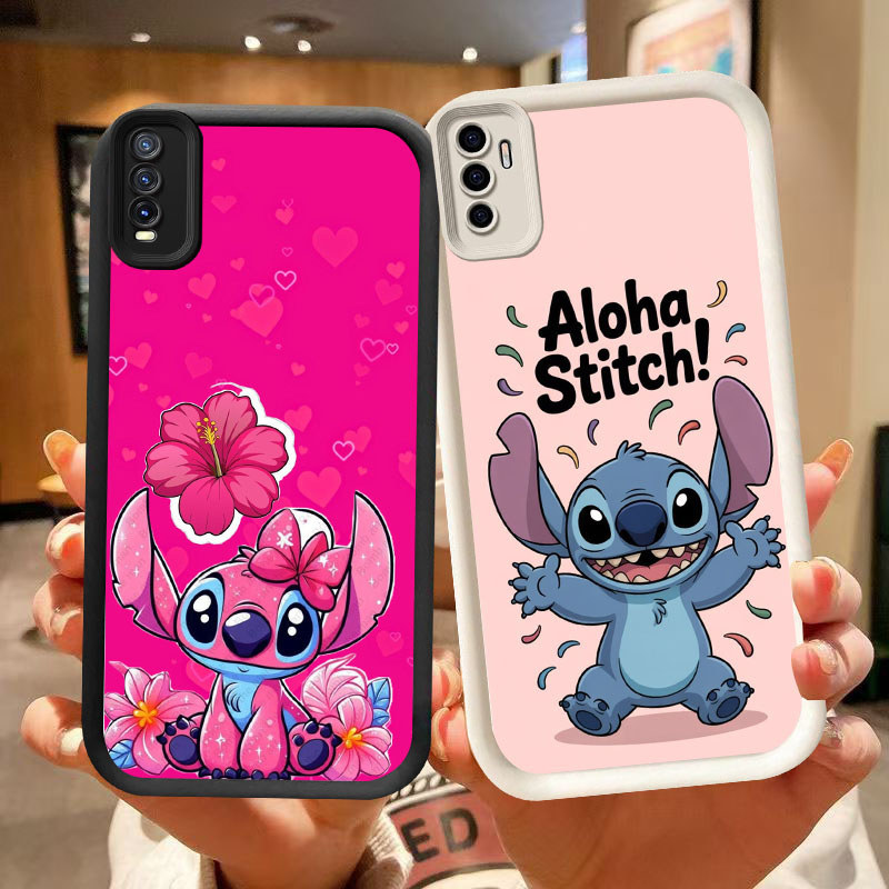 NK-39 Cute Stitch Buram Casing for VIVO Y12S Y20S Y11S Y20i Y20 S1 Pro