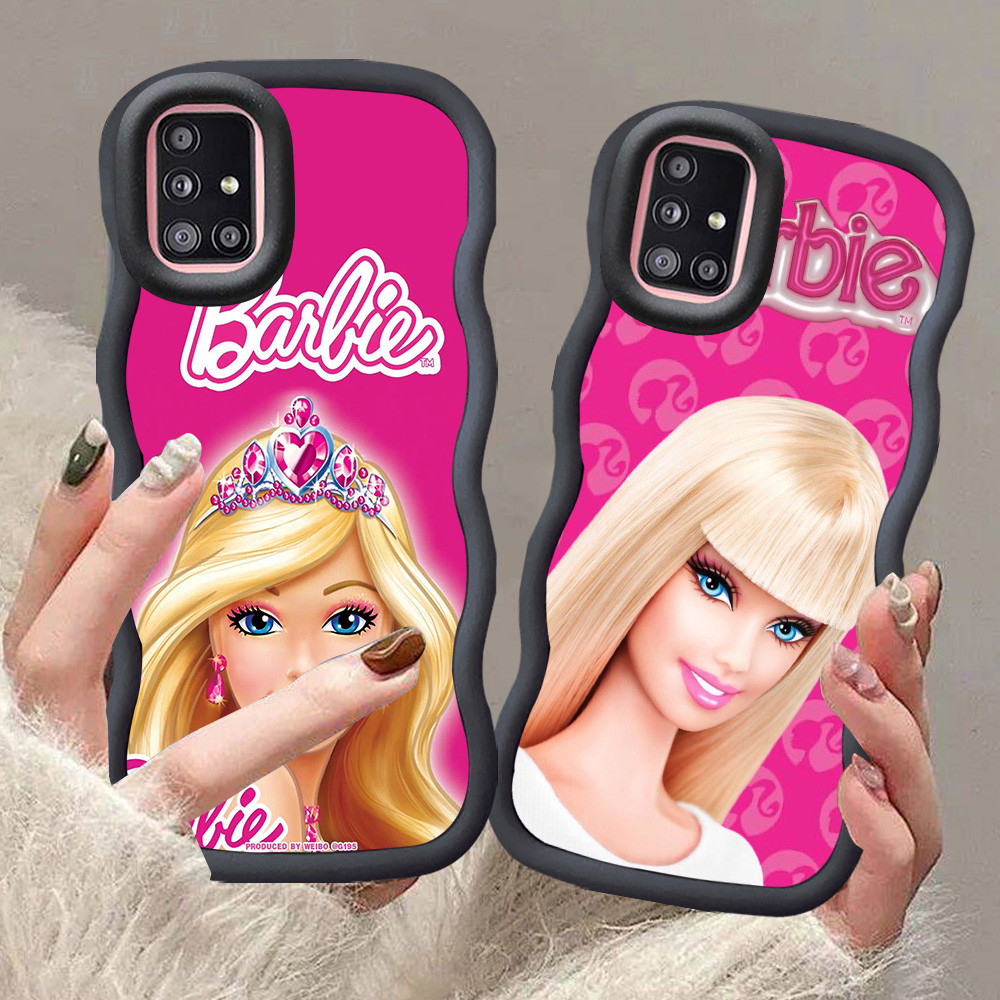 A-22 Barbie Girl Casing untuk Samsung A03 A03S A31 F02S A51 M02S A02S hitam merah Pink Case