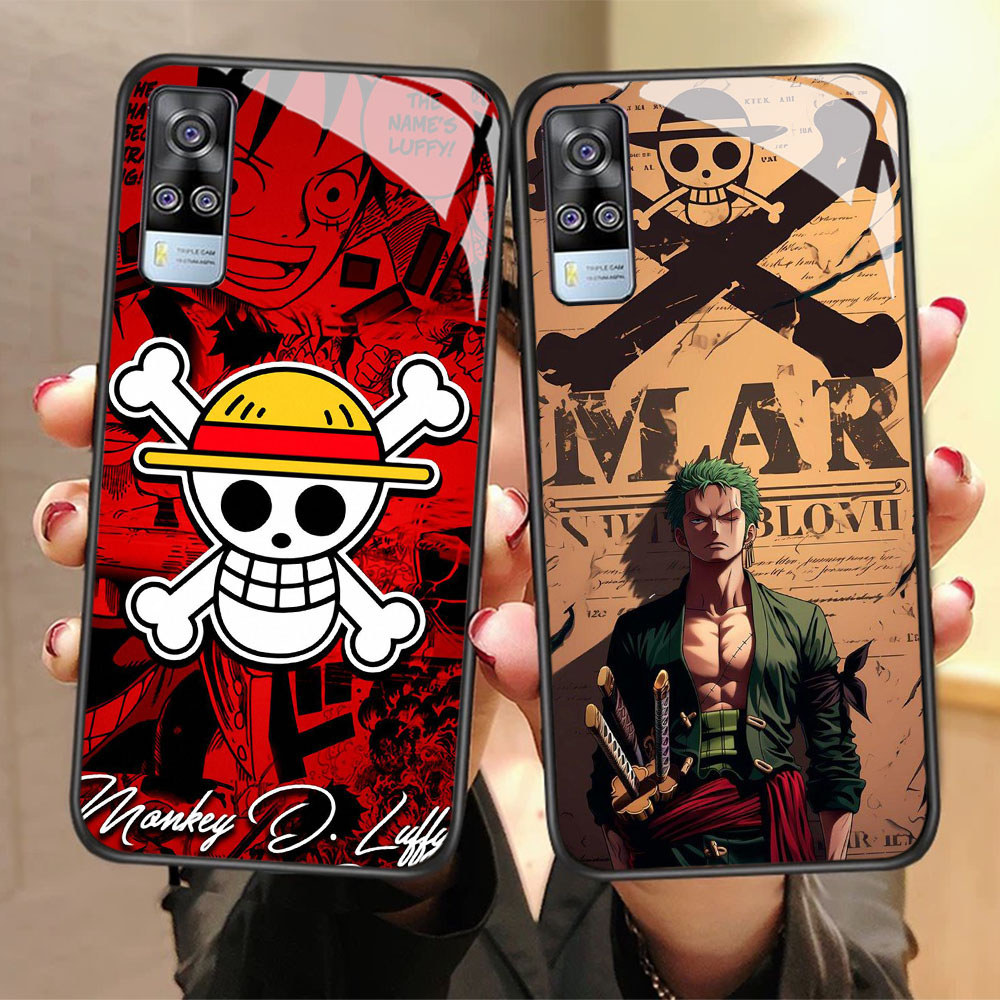 CK-84 One Piece HD Glass Casing untuk VIVO Y51 V21E Y31 Y52 V21S V21 V20 Y53S