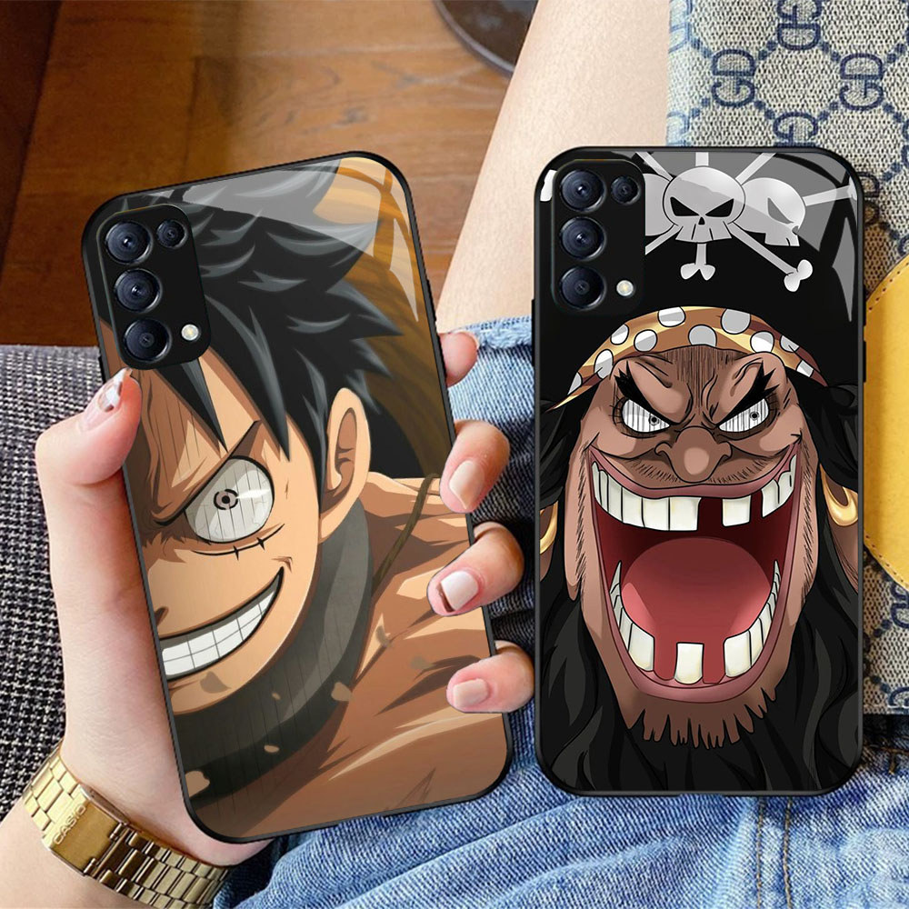 CK-84 One Piece HD Glass Casing untuk OPPO Reno 6Z 6 5 4 3 A91 F15