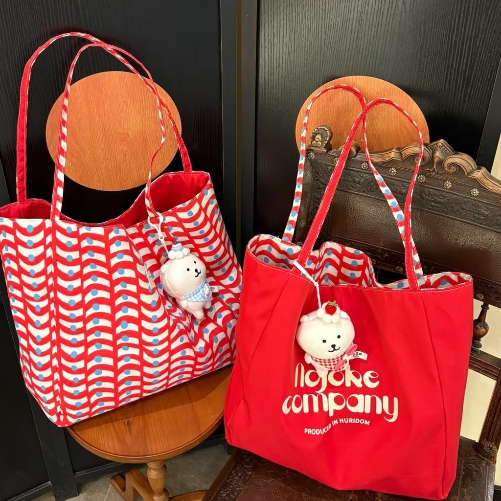 Tas Kanvas Wanita Korea Sisi Model Terbaru Serbaguna Tas Selempang Tas Ketek Tas Tote Tas Kerja Tas 