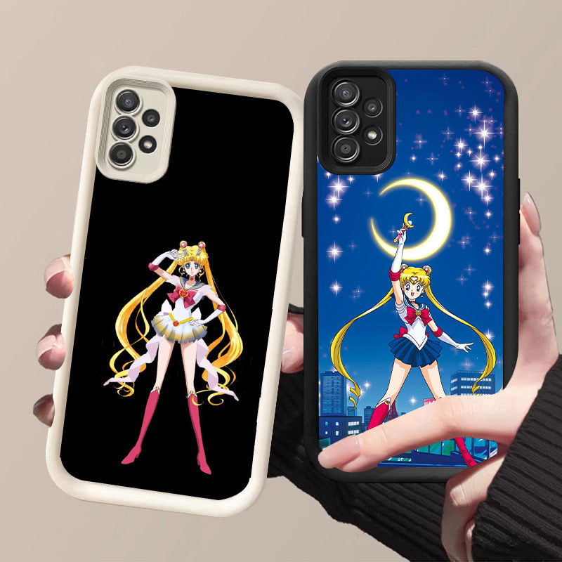 HP-22 Sailor Moon Soft Case for Samsung A72 A52 A52S A53 A13 A23 A73 A33 A32 5G